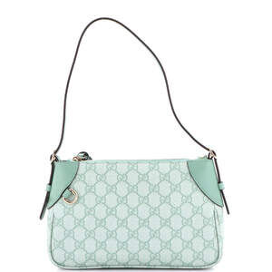 Gucci Emblem Shoulder Bag Gg Coated #222576G16B